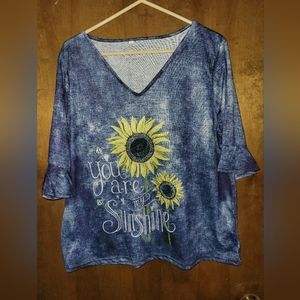 WomensSunflower Top